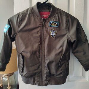 Kids Aviator Jacket Patch Embroidered - Sz.M